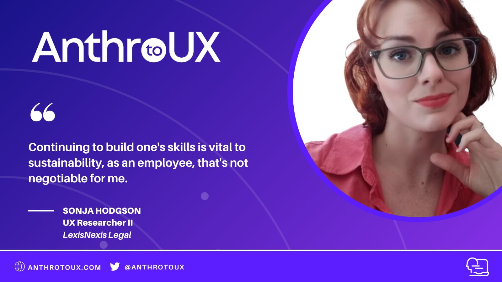 Sonja Hodgson on Anthro to UX